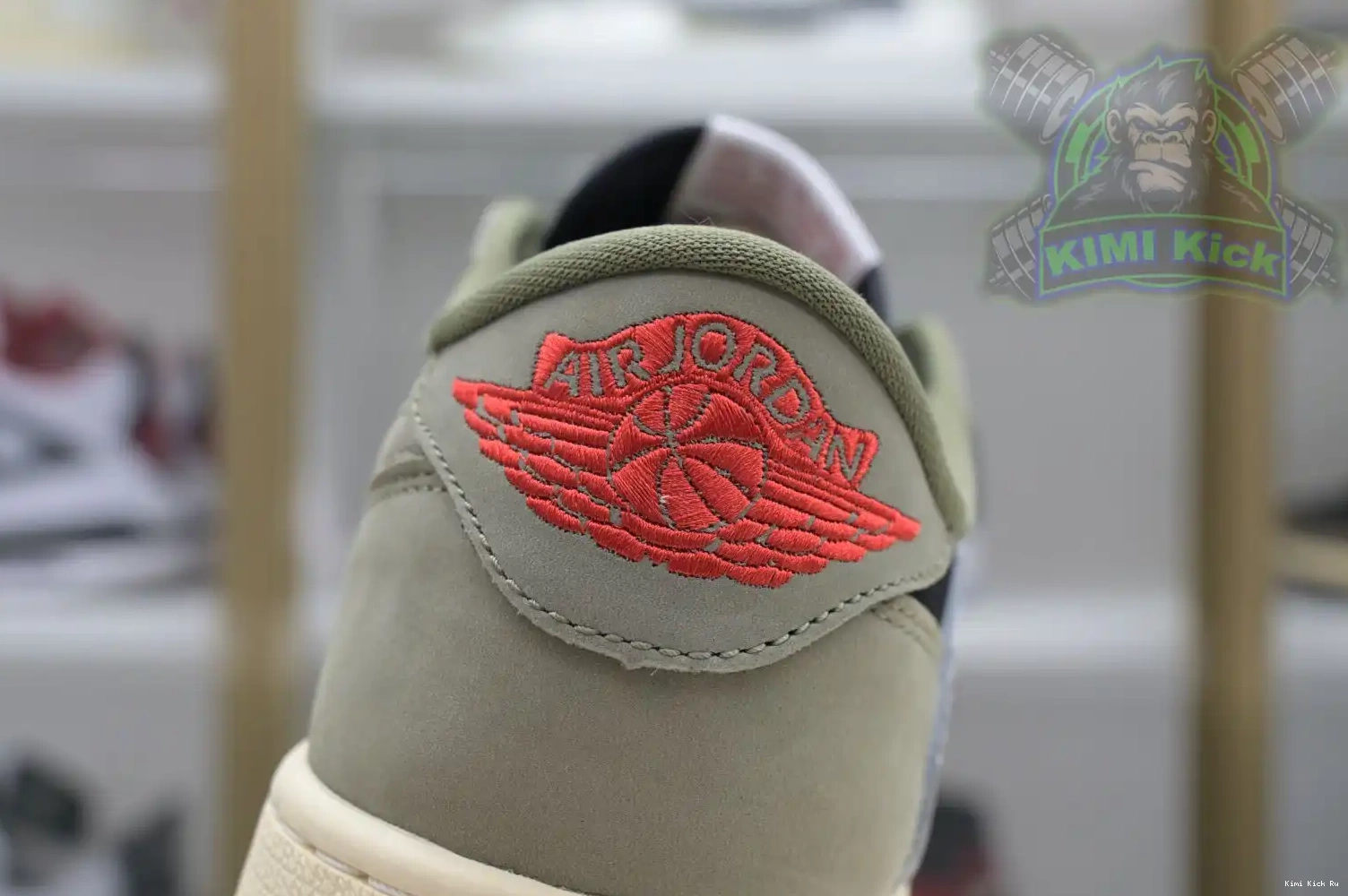 Kimikick Jordan 1 OG x 7.0 Low Jordan Travis Air Scott 0820